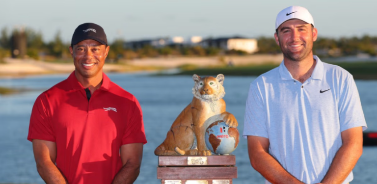 Hero World Challenge: Scottie Scheffler shoots 63 to defend his title