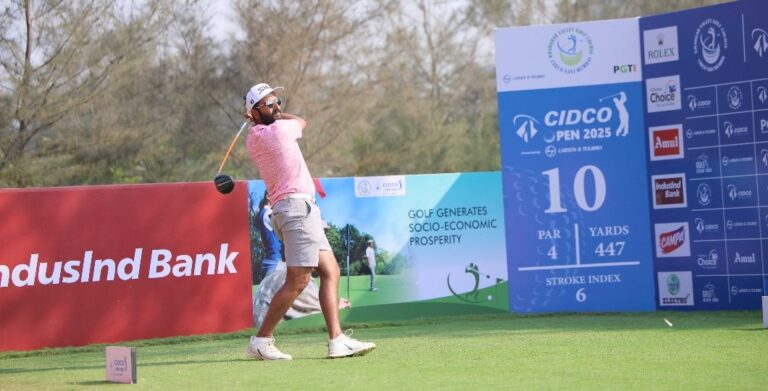 Rohan Dhole Patil’s record 64 pulls him level with Veer Ahlawat at CIDCO Open