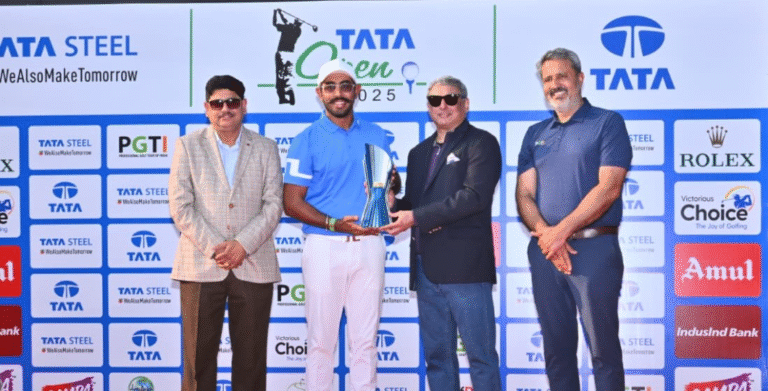 Sandhu sinks 15‑footer to clinch TATA Open and record seventh title of dream season